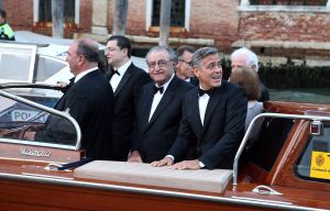 George Clooney arriving for his wedding - Venice September 2014 photos.jpg